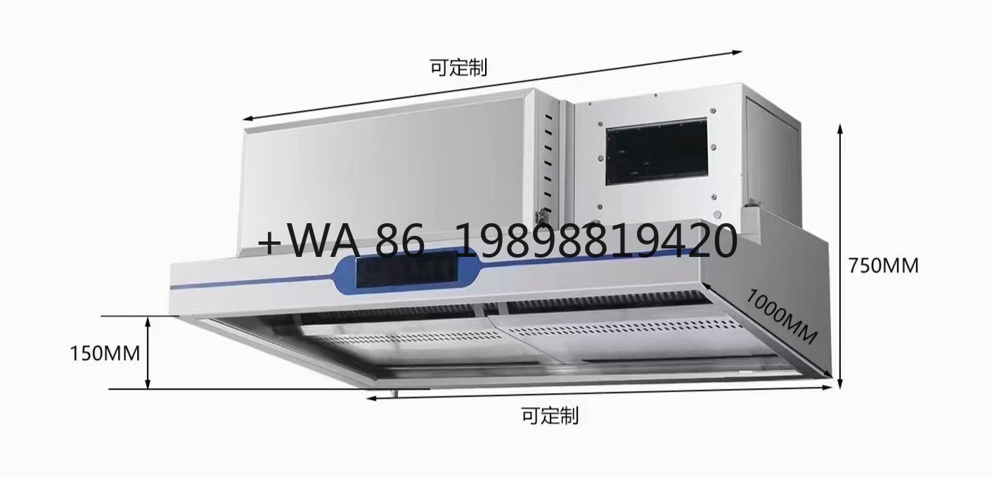 Commercial Kitchen Vent - 厨房換気フード ホテル＆レストラン排気レンジフード 油煙浄化装置＆フィルター付き OEM 2M ステンレス鋼