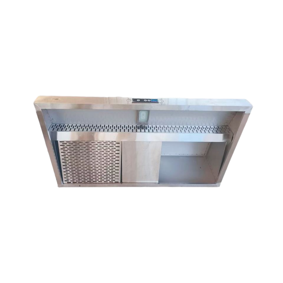 Commercial Kitchen Vent - 業務用厨房機器 電気式自立型レンジフード バッフルフィルター付き換気式クッカー排気フード レストラン用
