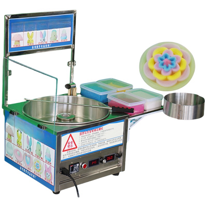 Candy Floss Machine Commercial - 業務用全自動綿菓子製造機 電動砂糖菓子製造機 パーティーカーニバルスナック機器