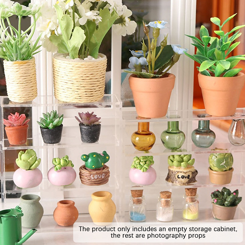 1Pc 1:12 ドールハウスミニチュア多層ラック食器棚収納 - Commercial Kitchen Organization のレビューと価格