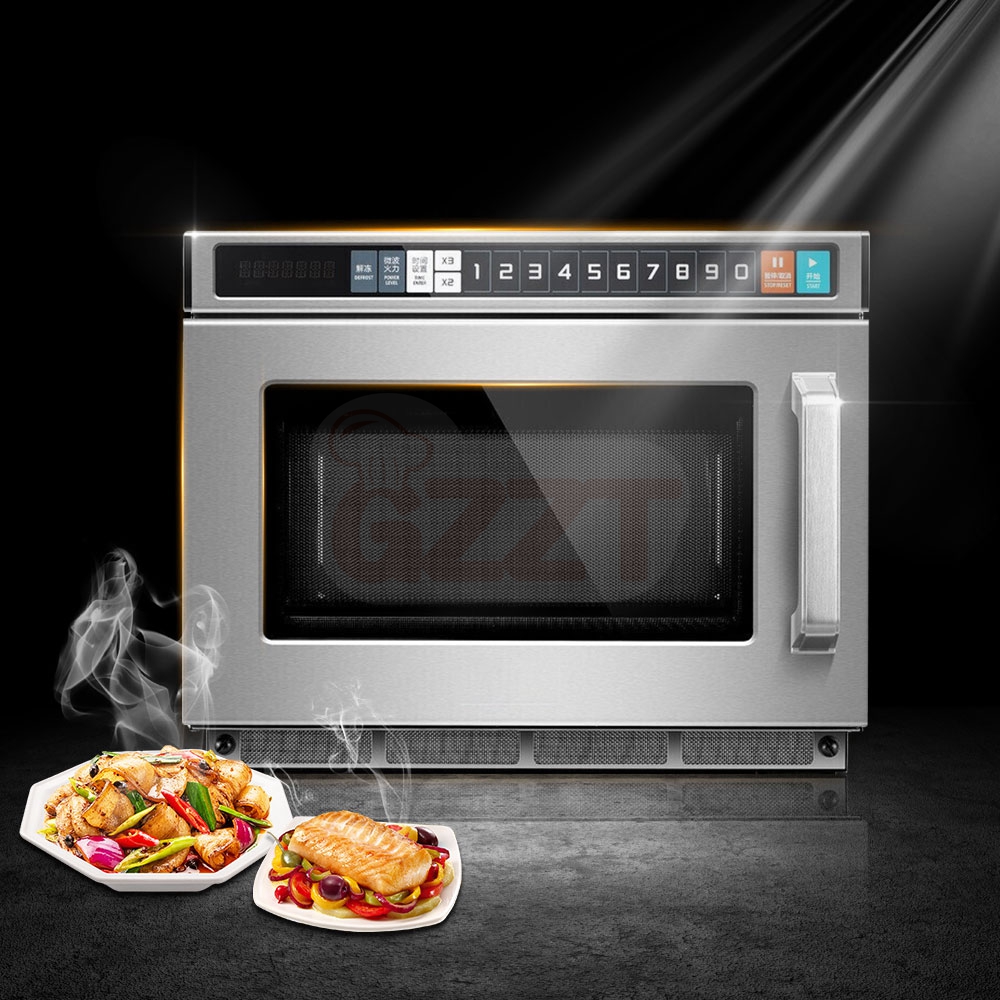 17L大容量304ステンレス製業務用電子レンジカウンタートッ - Commercial Kitchen Microwave のレビューと価格