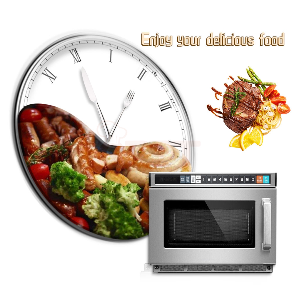 17L大容量304ステンレス製業務用電子レンジカウンタートッ - Commercial Kitchen Microwave のレビューと価格