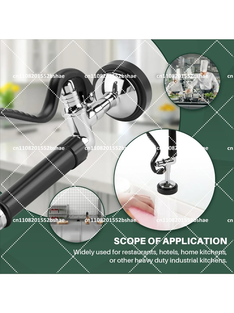 業務用厨房プレリンススプレーヤー蛇口部品交換 - Commercial Kitchen Faucet のレビューと価格