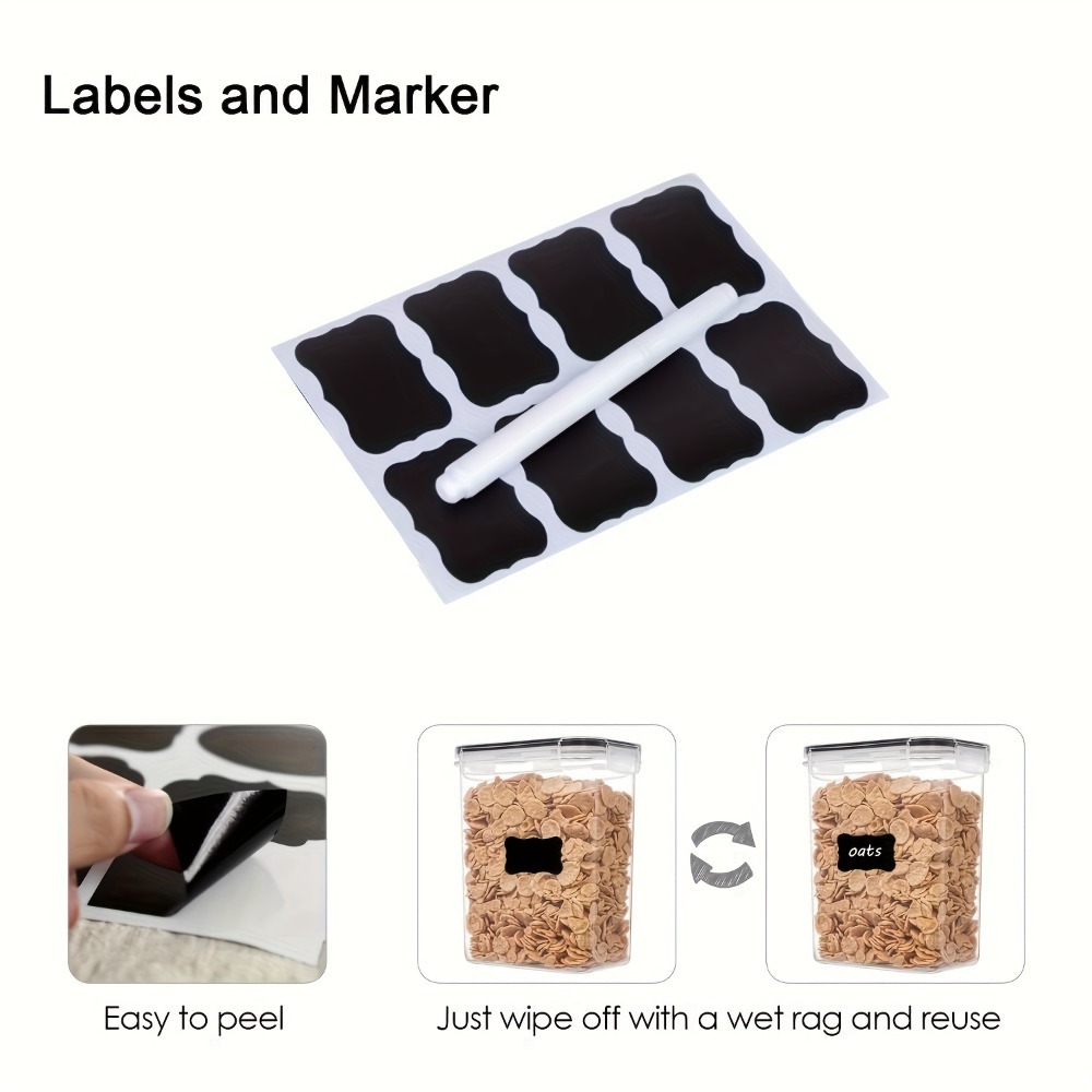 24個入り食品保存容器 12箱 12蓋 気密パントリーオーガ - Commercial Kitchen Organization のレビューと価格