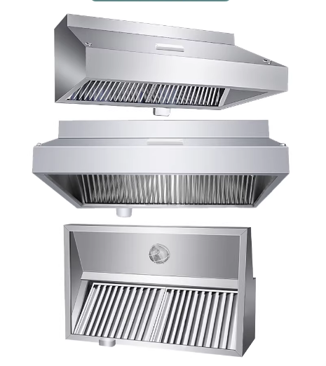 業務用ステンレス製キッチン空気清浄機シンプルレンジフード - Commercial Kitchen Vent のレビューと価格