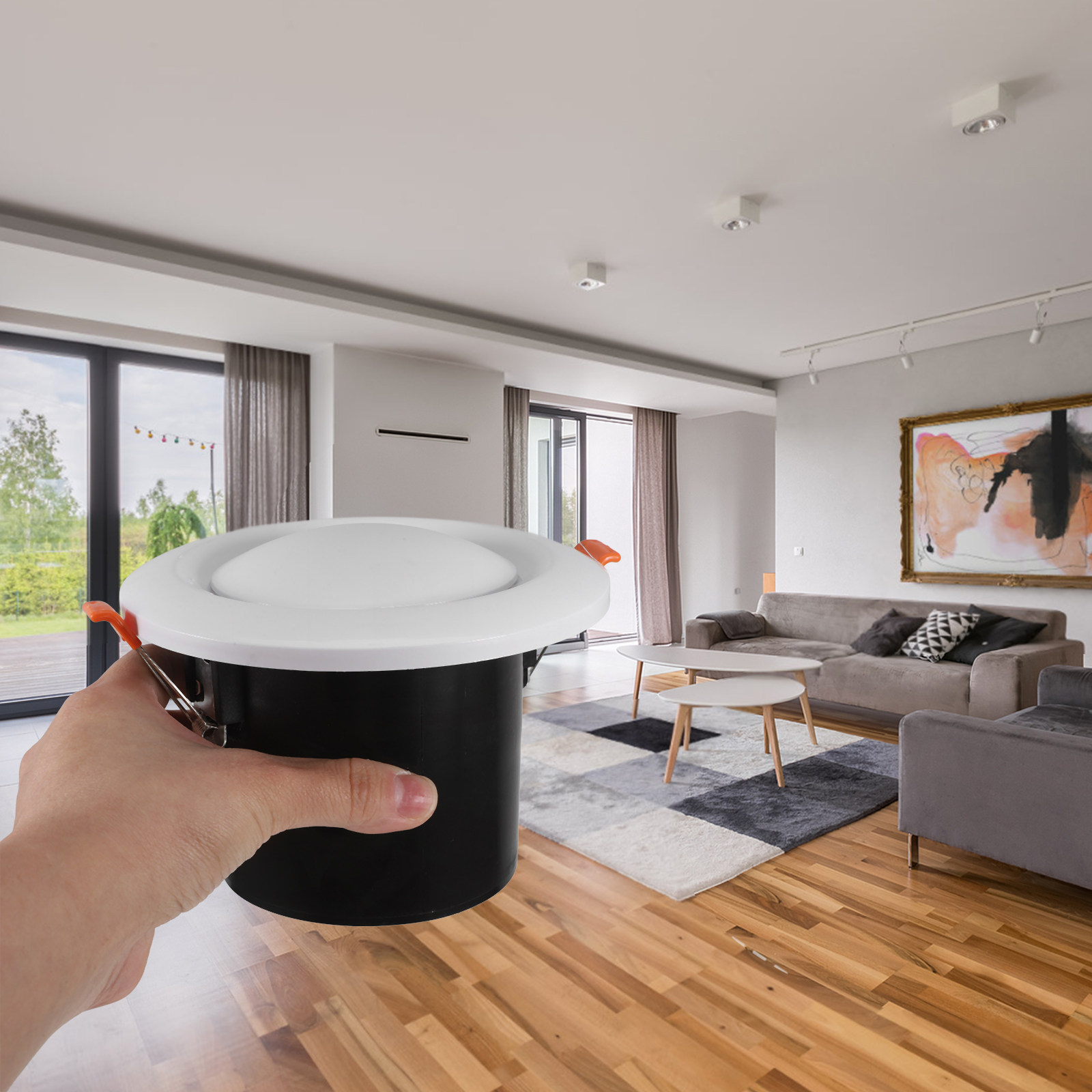 ABS製、円形のスプリングクリップ式通気口。効率的な空気の流 - Commercial Kitchen Vent のレビューと価格