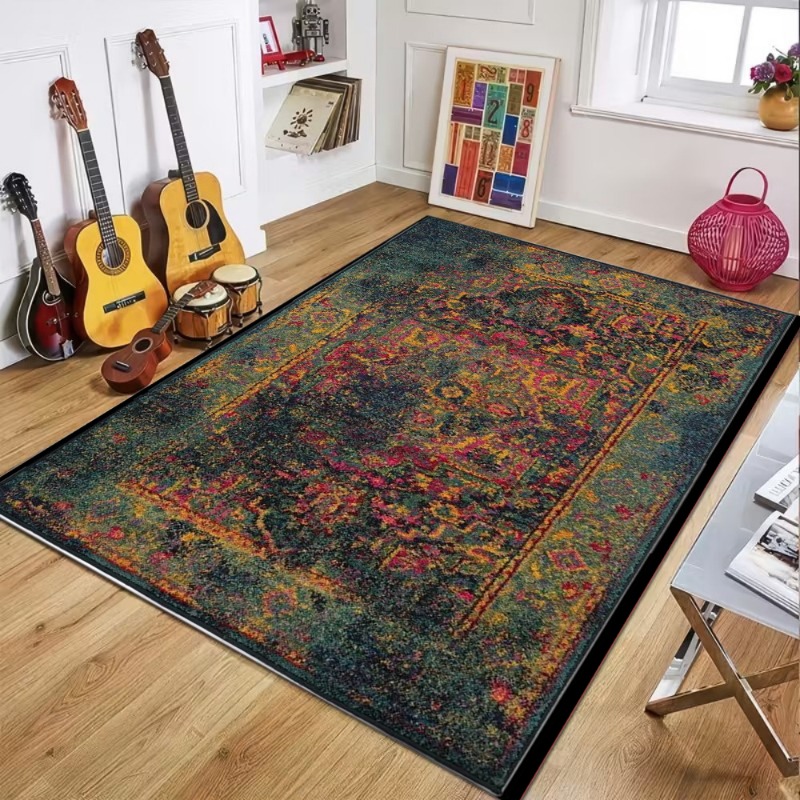 ヴィンテージ風宮廷模様カーペット 寝室 ベッドルーム ブラン - Commercial Kitchen Mats のレビューと価格