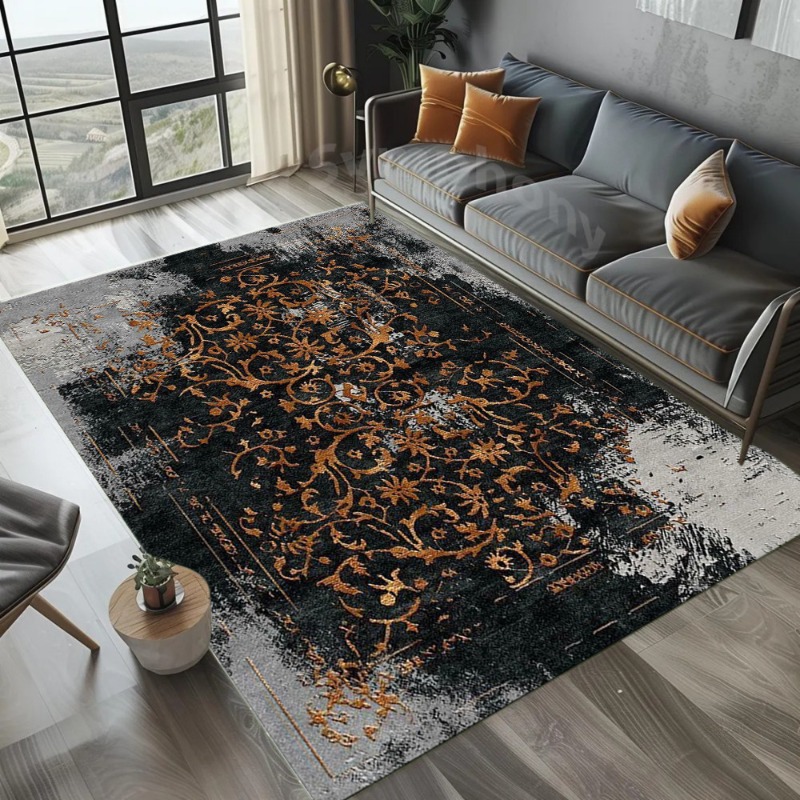 ヴィンテージ風宮廷模様カーペット 寝室 ベッドルーム ブラン - Commercial Kitchen Mats のレビューと価格