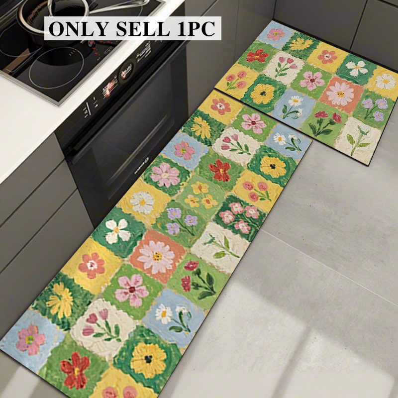 キッチンラグ Pvc 防水レザーカーペットロングノンスリップ - Commercial Kitchen Mats のレビューと価格