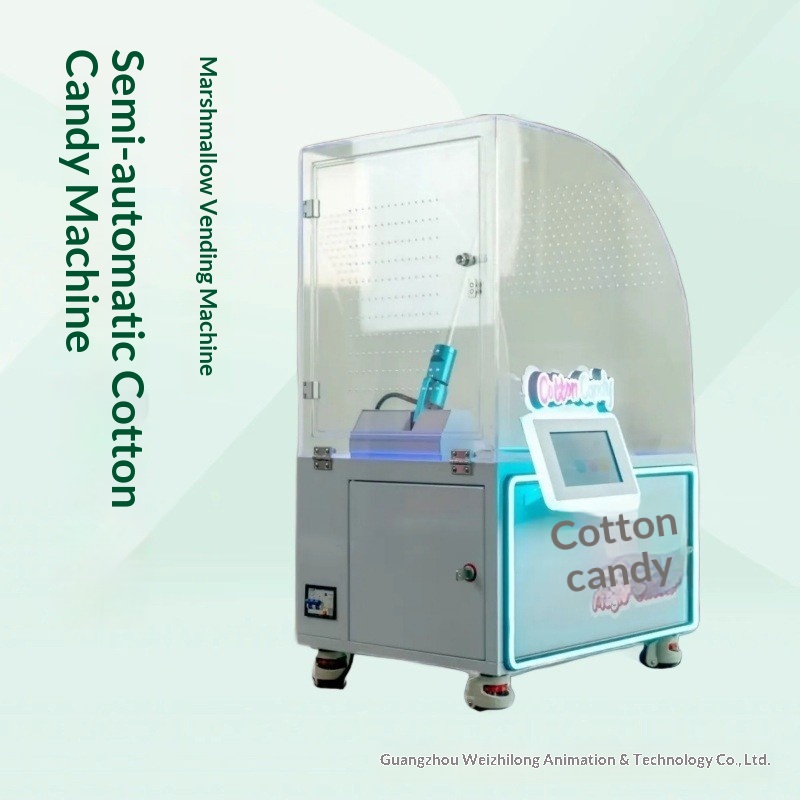 新型半自動綿菓子製造機 キャンディフロスメーカー 砂糖ミニ自 - Candy Floss Machine Commercial のレビューと価格
