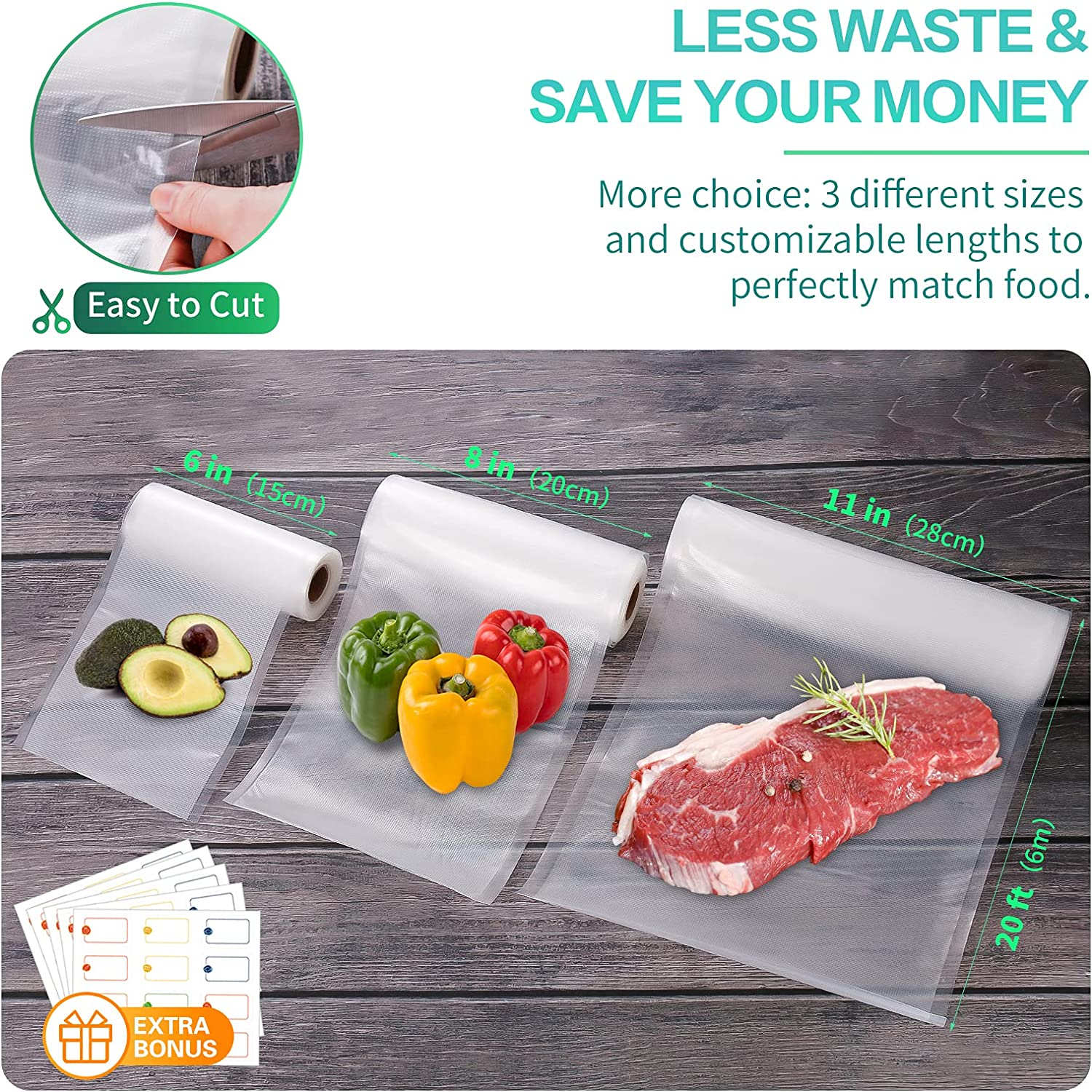 キッチンバッグ 真空食品用 真空シーラーバッグ ソウヴィッド - Commercial Kitchen Organization のレビューと価格