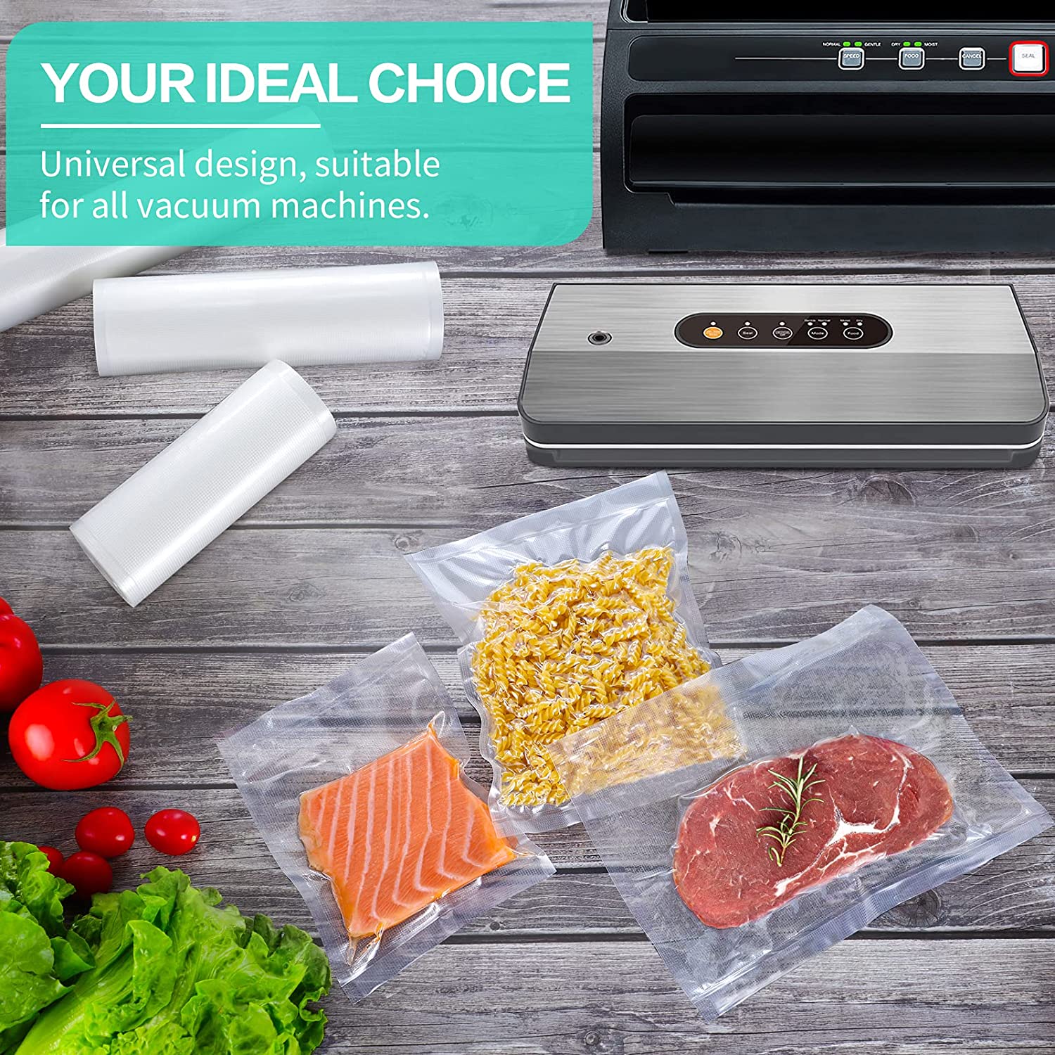 キッチンバッグ 真空食品用 真空シーラーバッグ ソウヴィッド - Commercial Kitchen Organization のレビューと価格