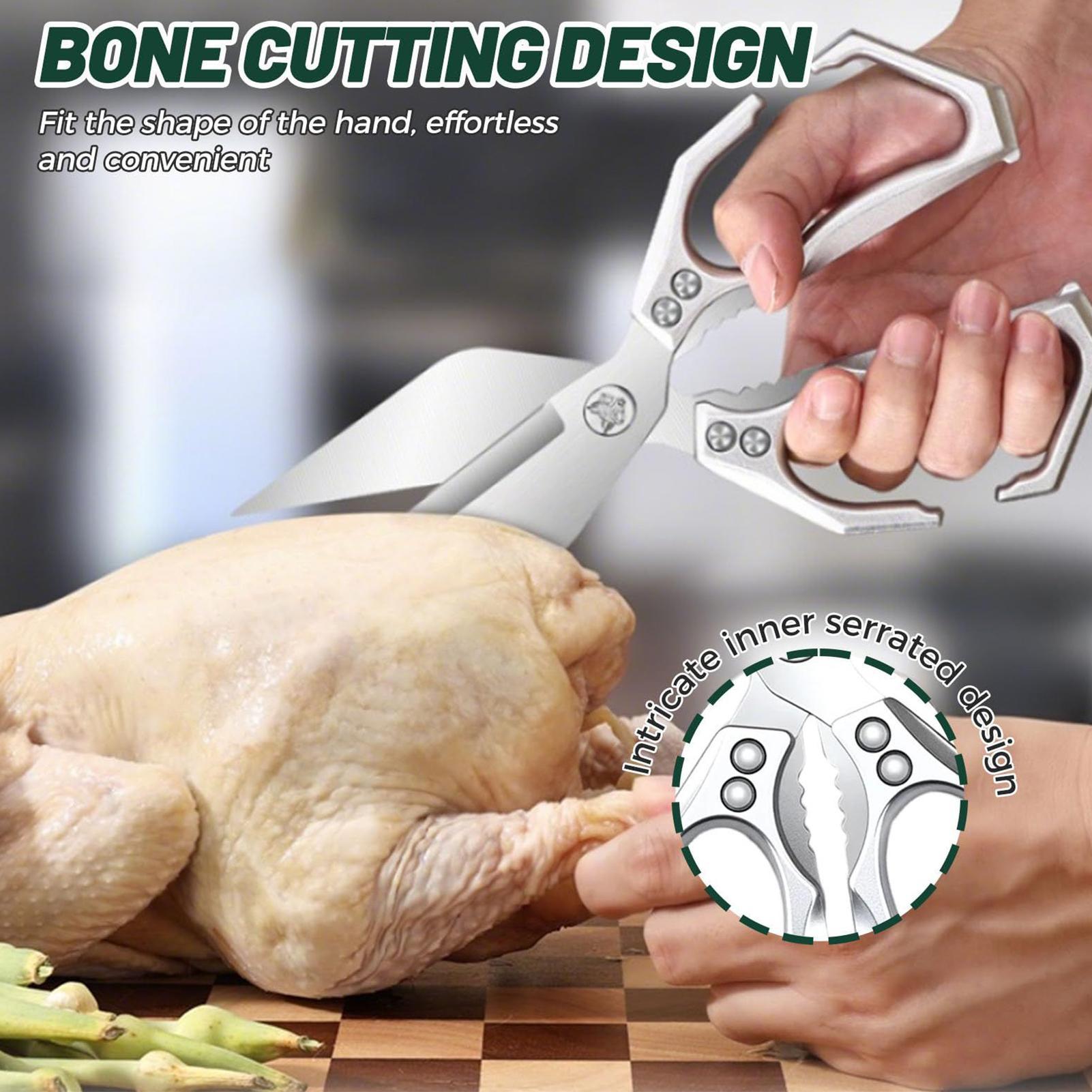 肉、魚、家禽用のステンレス鋼のキッチンはさみ 業務用厨房機器 - Commercial Kitchen Accessories のレビューと価格