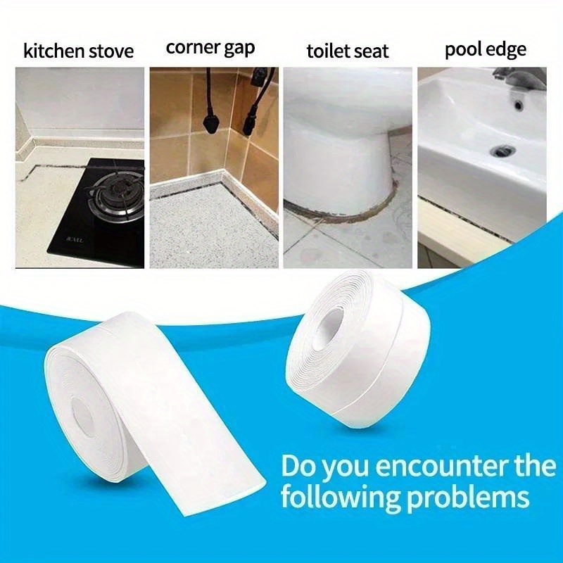 3.2M バスコーキングテープ 自己粘着性PVC 防油 キッ - Commercial Kitchen Wall のレビューと価格