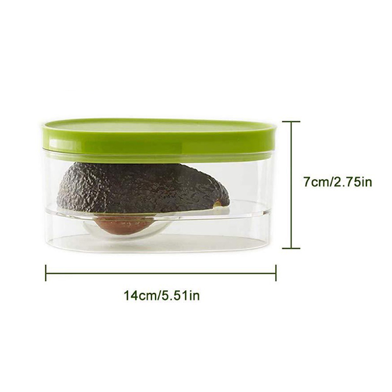 アボカド食品保存ボックス省スペースプラスチックフルーツコンテ - Commercial Kitchen Organization のレビューと価格