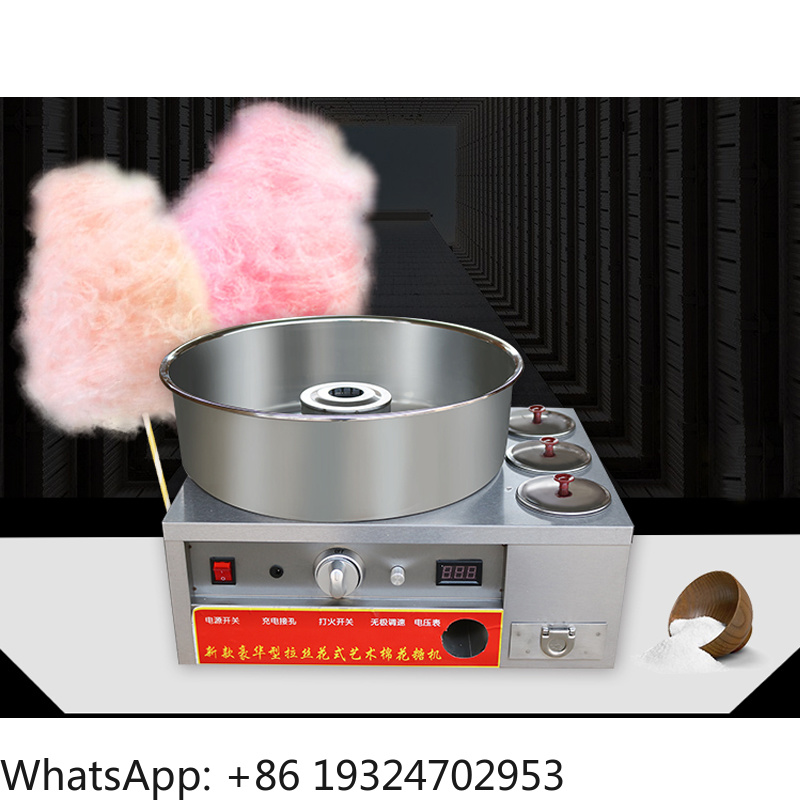 家庭用ミニ綿菓子製造機/ガス式綿菓子メーカー販売中/業務用綿 - Candy Floss Machine Commercial のレビューと価格