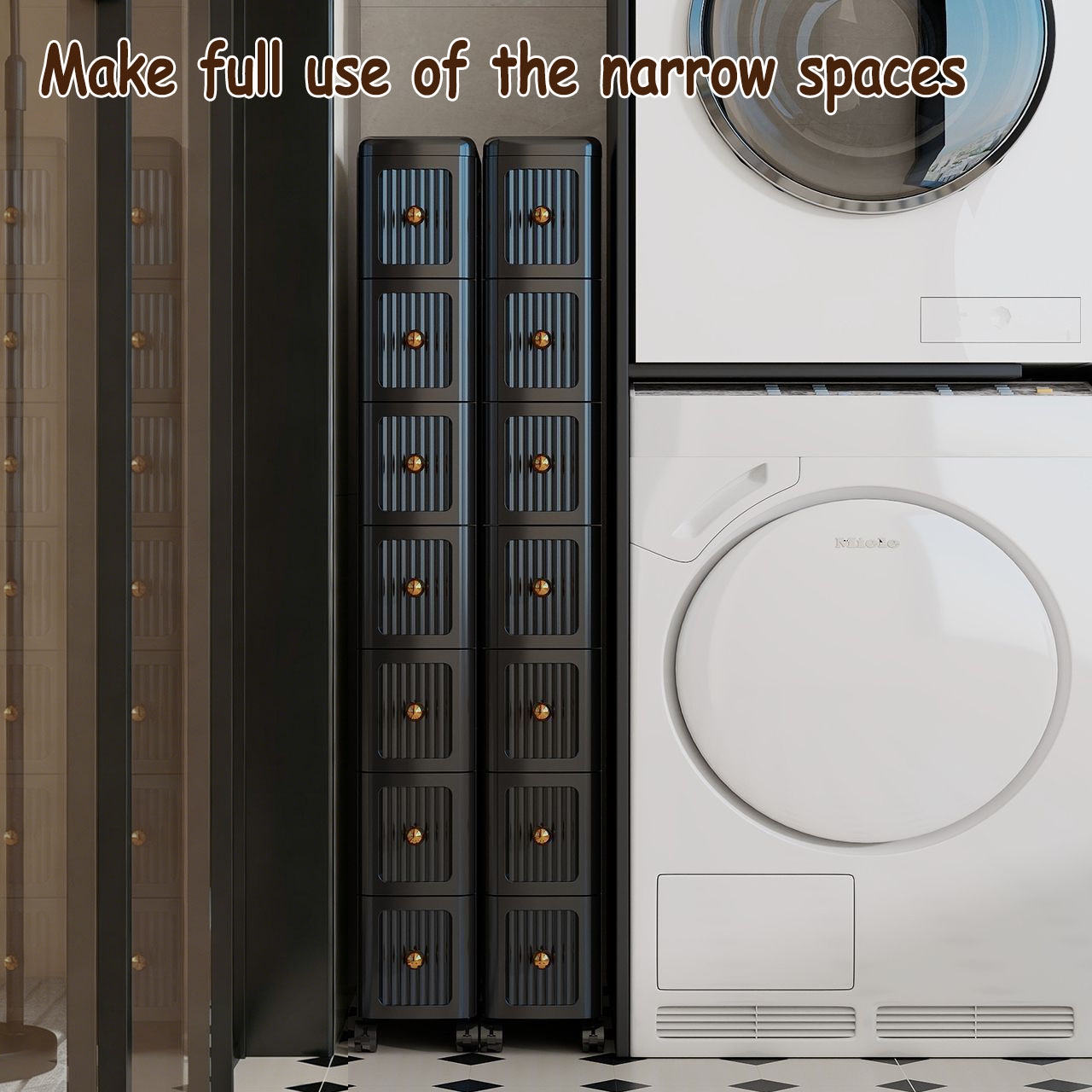 15CMの狭い隙間用引き出し収納キャビネット – キッチン、 - Commercial Kitchen Organization のレビューと価格