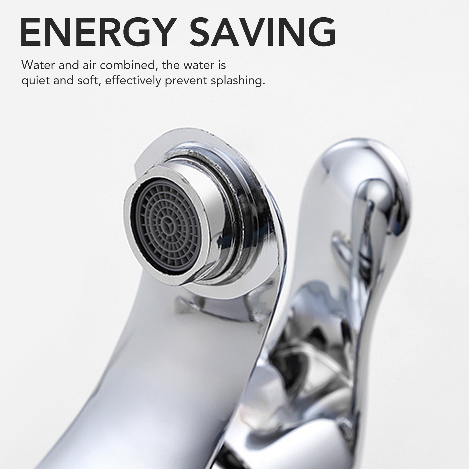亜鉛合金製シンク水栓、漏れ防止キッチン/バスルーム水栓、2穴 - Commercial Kitchen Faucet のレビューと価格
