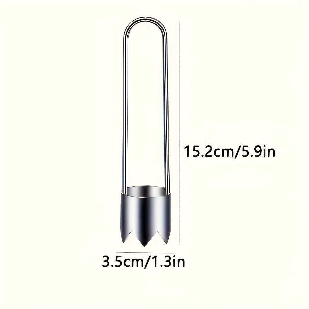 ステンレス製果物野菜芯抜き器、ピーマン種子除去ツール、リンゴ - Commercial Kitchen Setup のレビューと価格