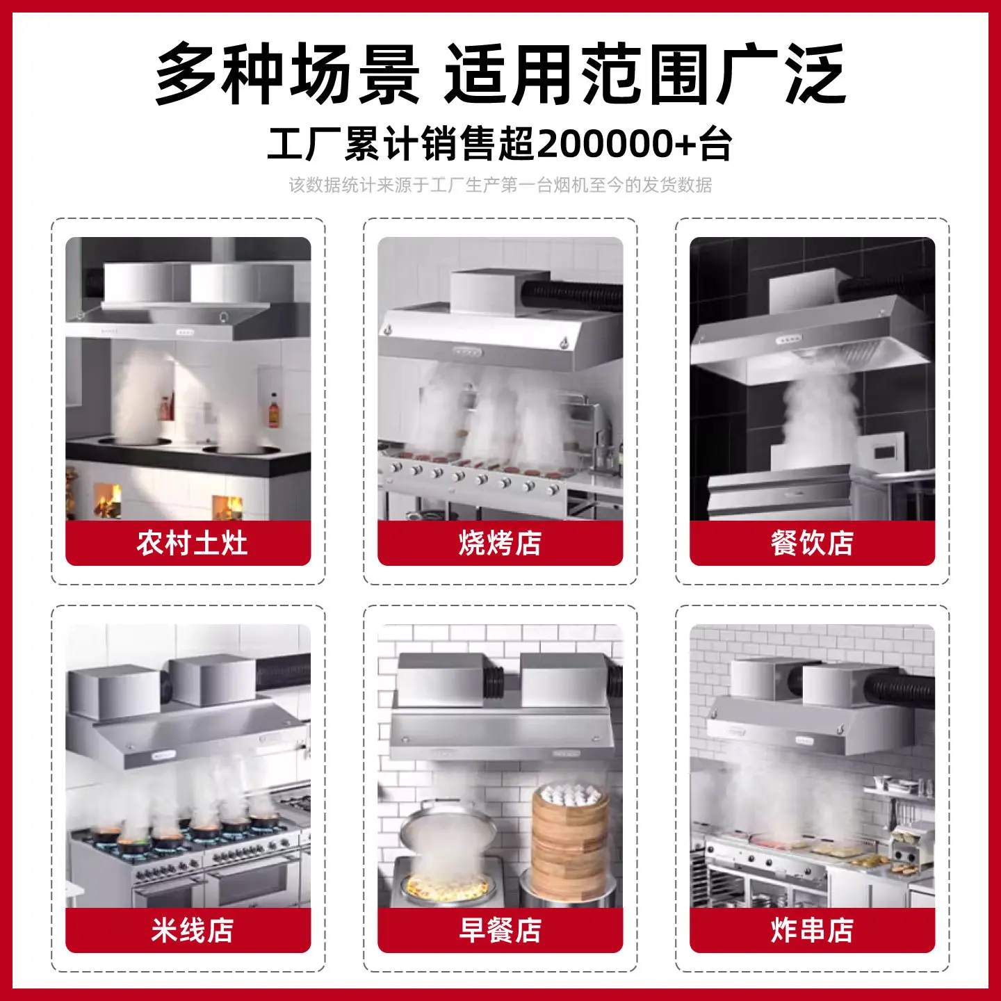 220V強力排煙レンジフード（業務用厨房向け）高効率排気シス - Commercial Kitchen Vent のレビューと価格