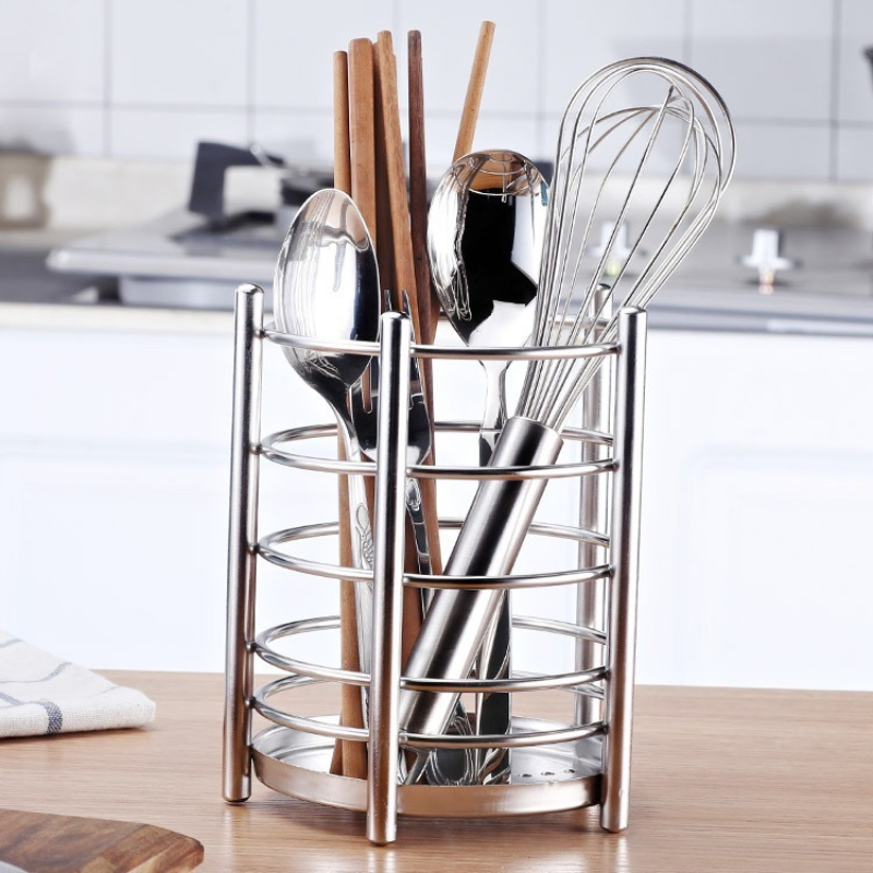 厚みのある箸立て 水切り可能なキッチン用品収納ラック 多用途 - Commercial Kitchen Utensil Storage のレビューと価格