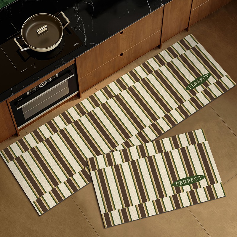 ヴィンテージ風チェック柄キッチンフロアマット滑り止めロングス - Commercial Kitchen Mats のレビューと価格