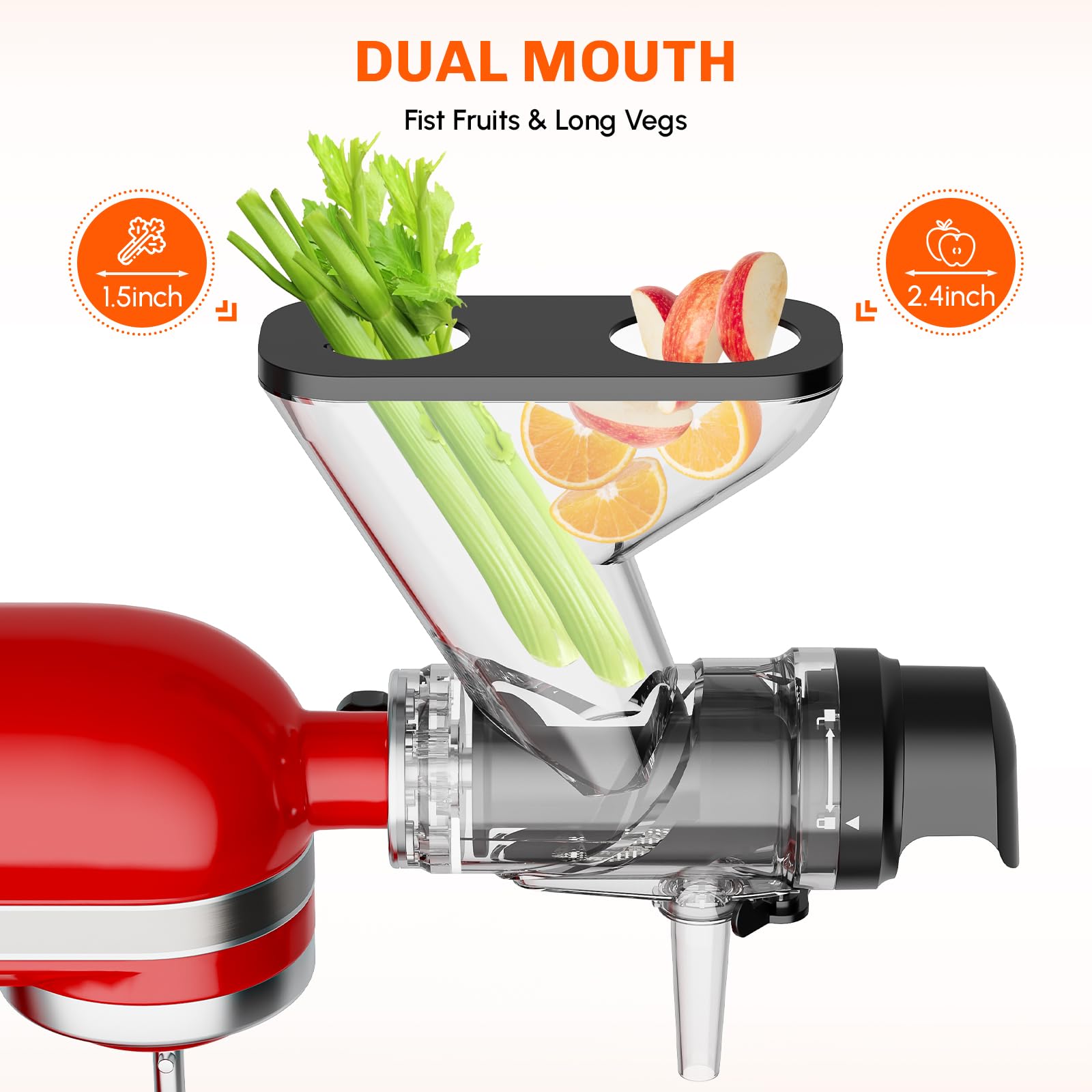 キッチンエイドスタンドミキサー用咀嚼式ジューサーアタッチメン - Commercial Kitchen Accessories のレビューと価格