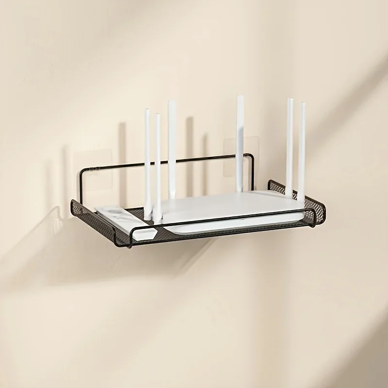 ステンレス製ルーターシェルフ 穴あけ不要 WiFi 壁掛けル - Commercial Kitchen Organization のレビューと価格