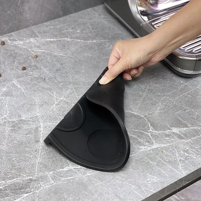 コーヒーパウダーパッドノンスリップシリコーンタンピングステー - Commercial Kitchen Setup のレビューと価格