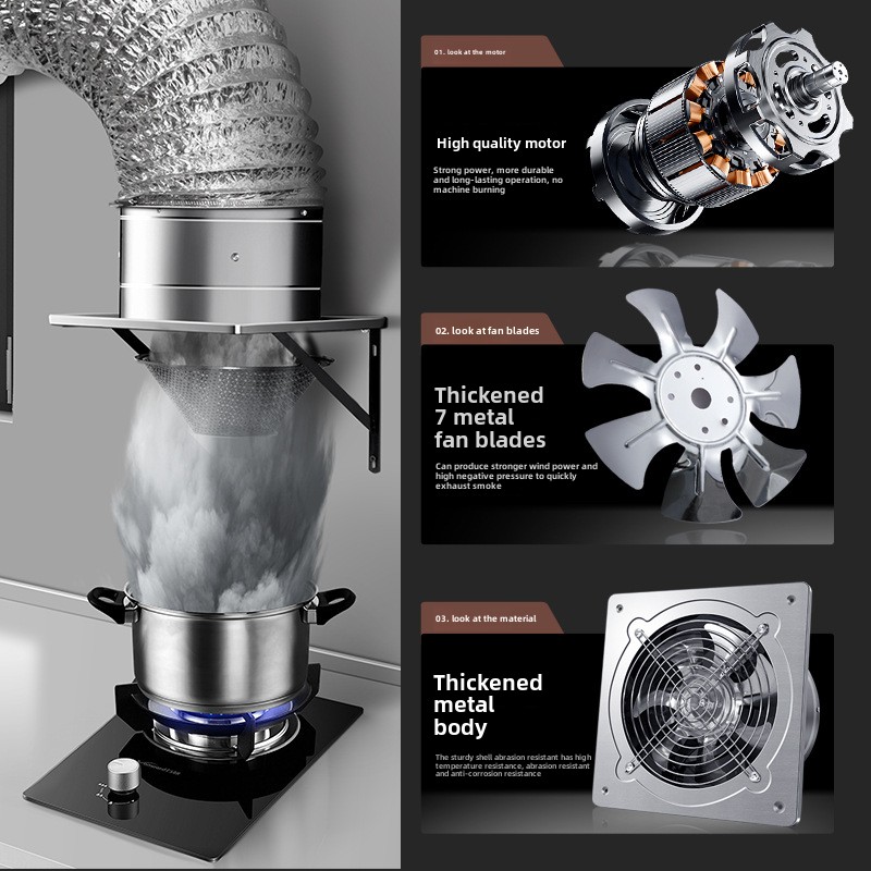 排気換気ファン、高速送風機、窓と壁の排気ファン、バスルームと - Commercial Kitchen Vent のレビューと価格