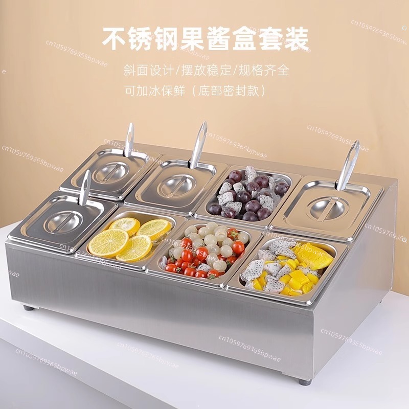 ステンレス製パーツ洗浄棚、キッチン調味料ボックス、調味料ジャ - Commercial Kitchen Parts & Service のレビューと価格